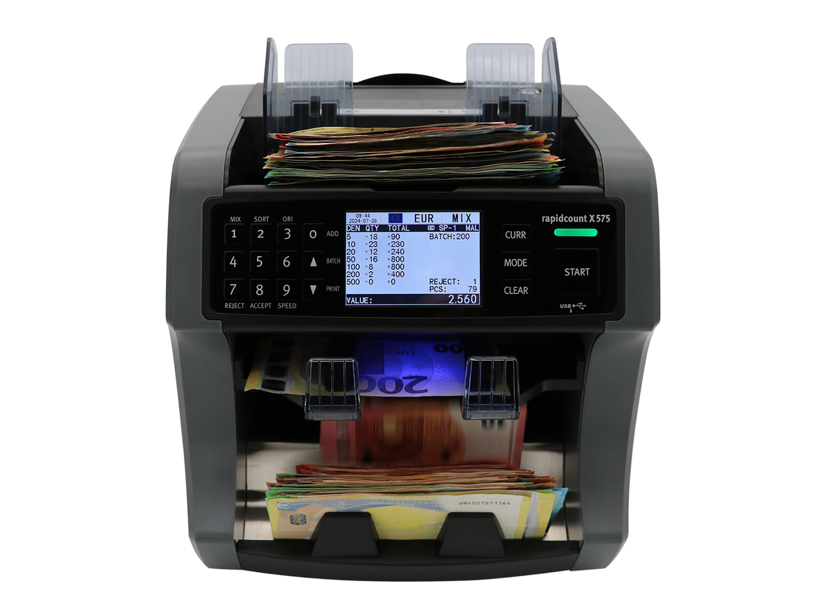 Banknotenzählmaschine RC X 575