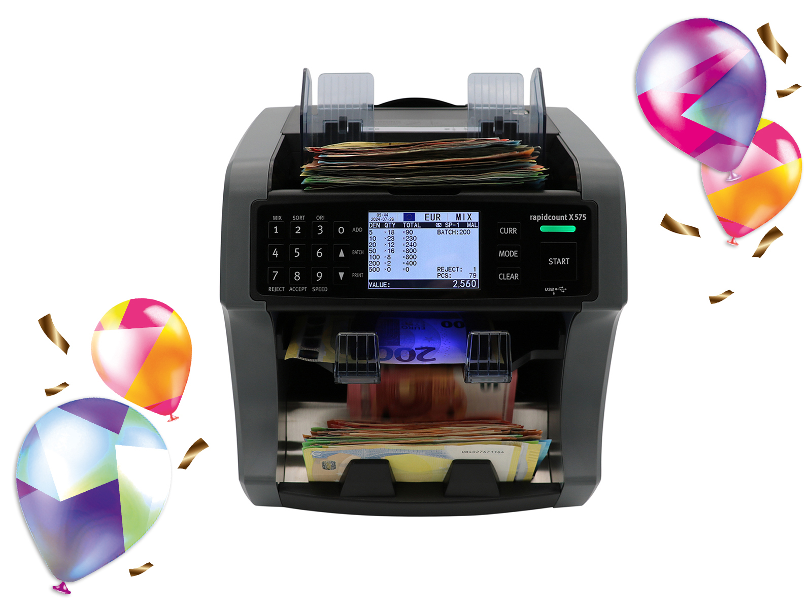 Banknotenzählmaschine RC X 575