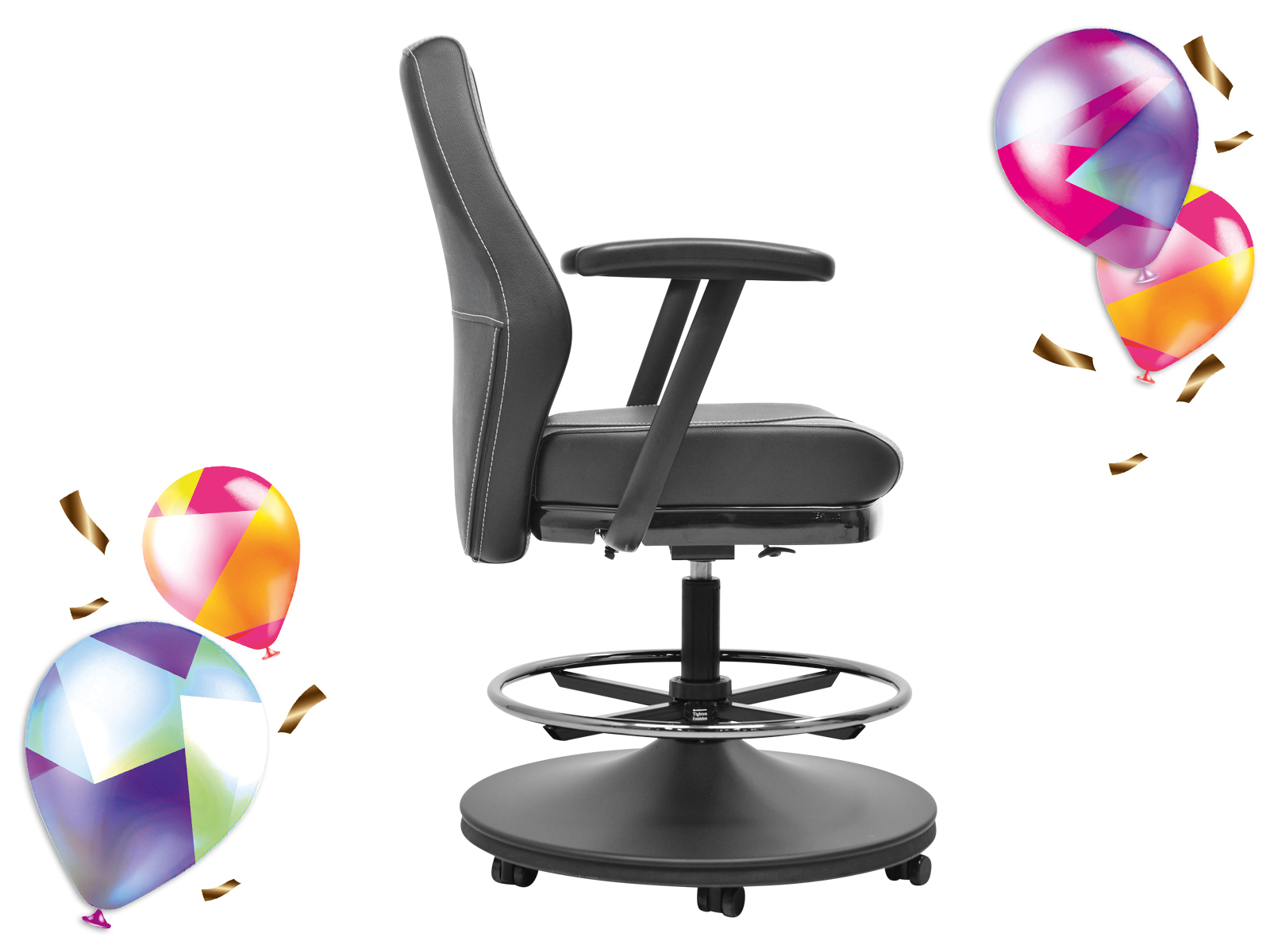 Drehsessel 962 MFP Black Edition