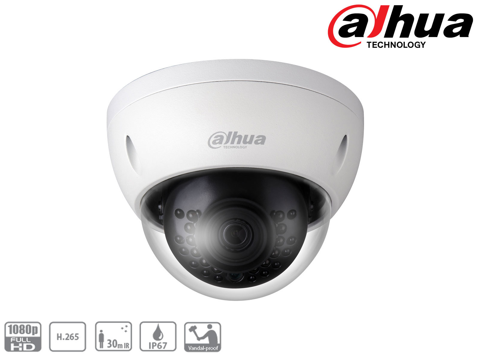 Kamera Dahua IP Dome 1000 Full HD IR