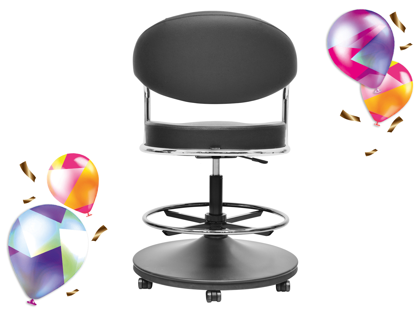 Drehsessel 702 MFP Black Edition