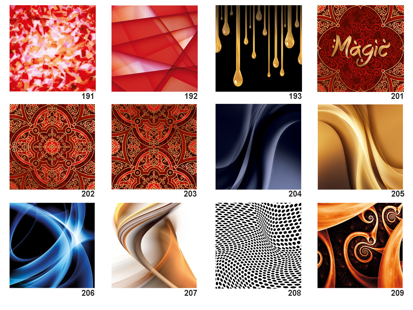 Leuchtbild Quadro 70x70cm LED