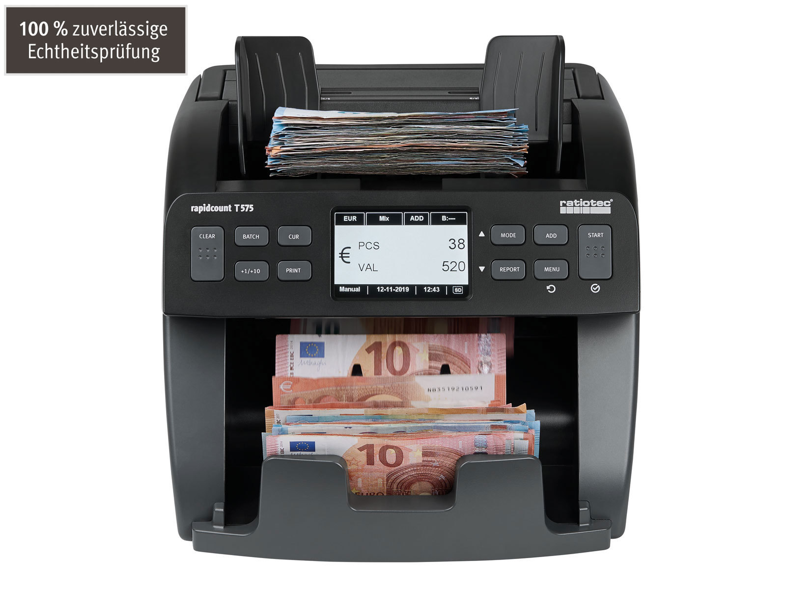 Banknotenzählmaschine RC T 575