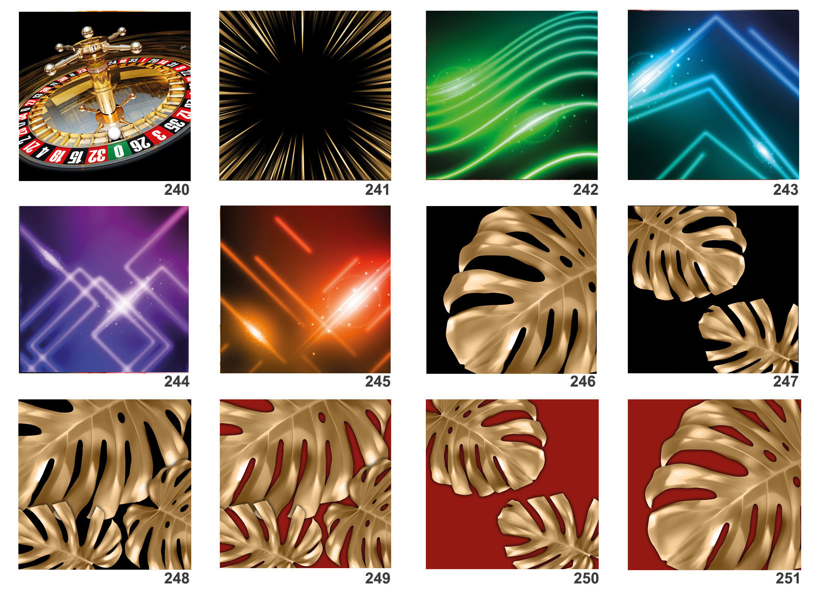 Leuchtbild Quadro 60x60cm LED