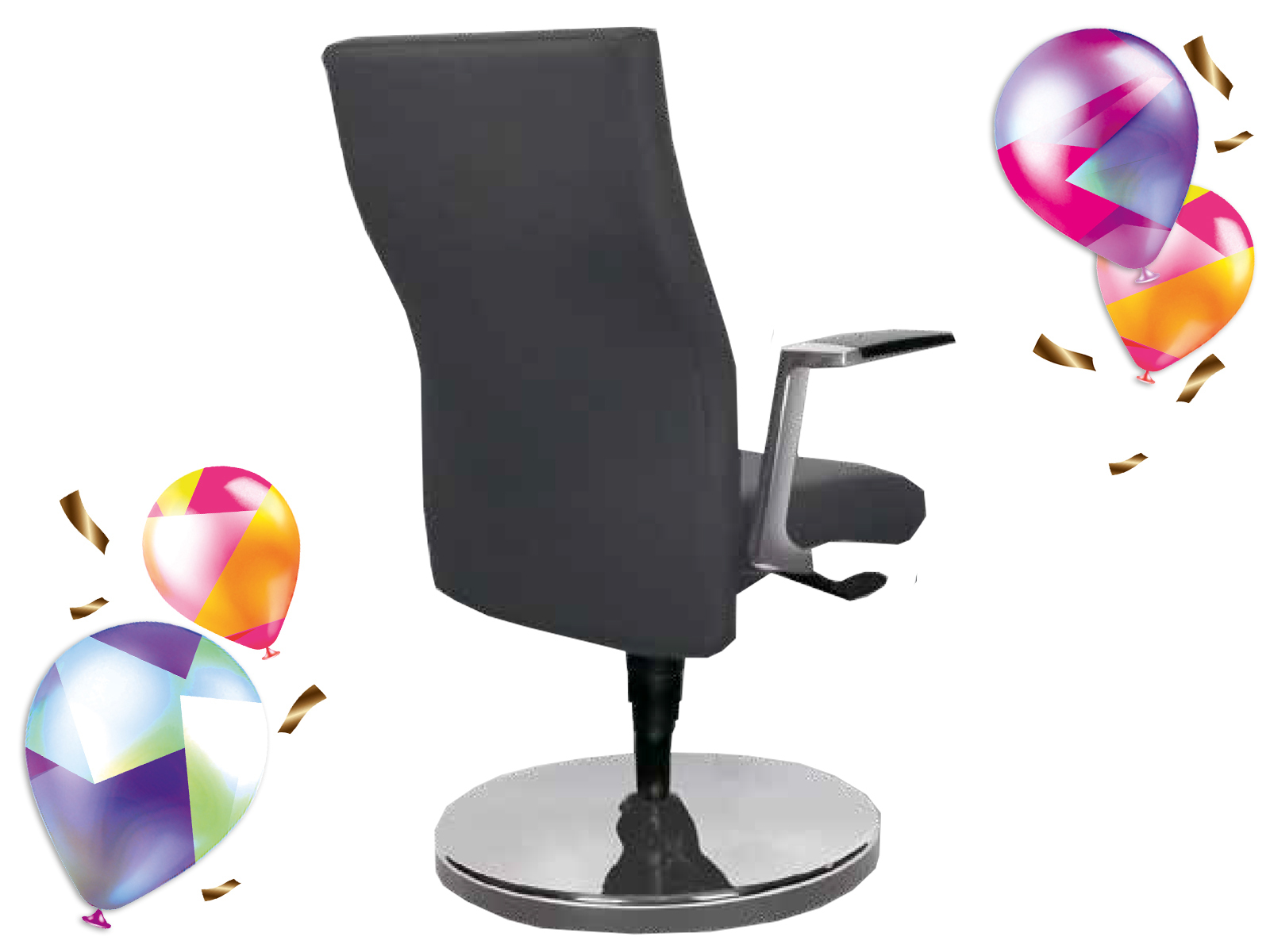 Drehsessel Spirit 2.0 Chrom