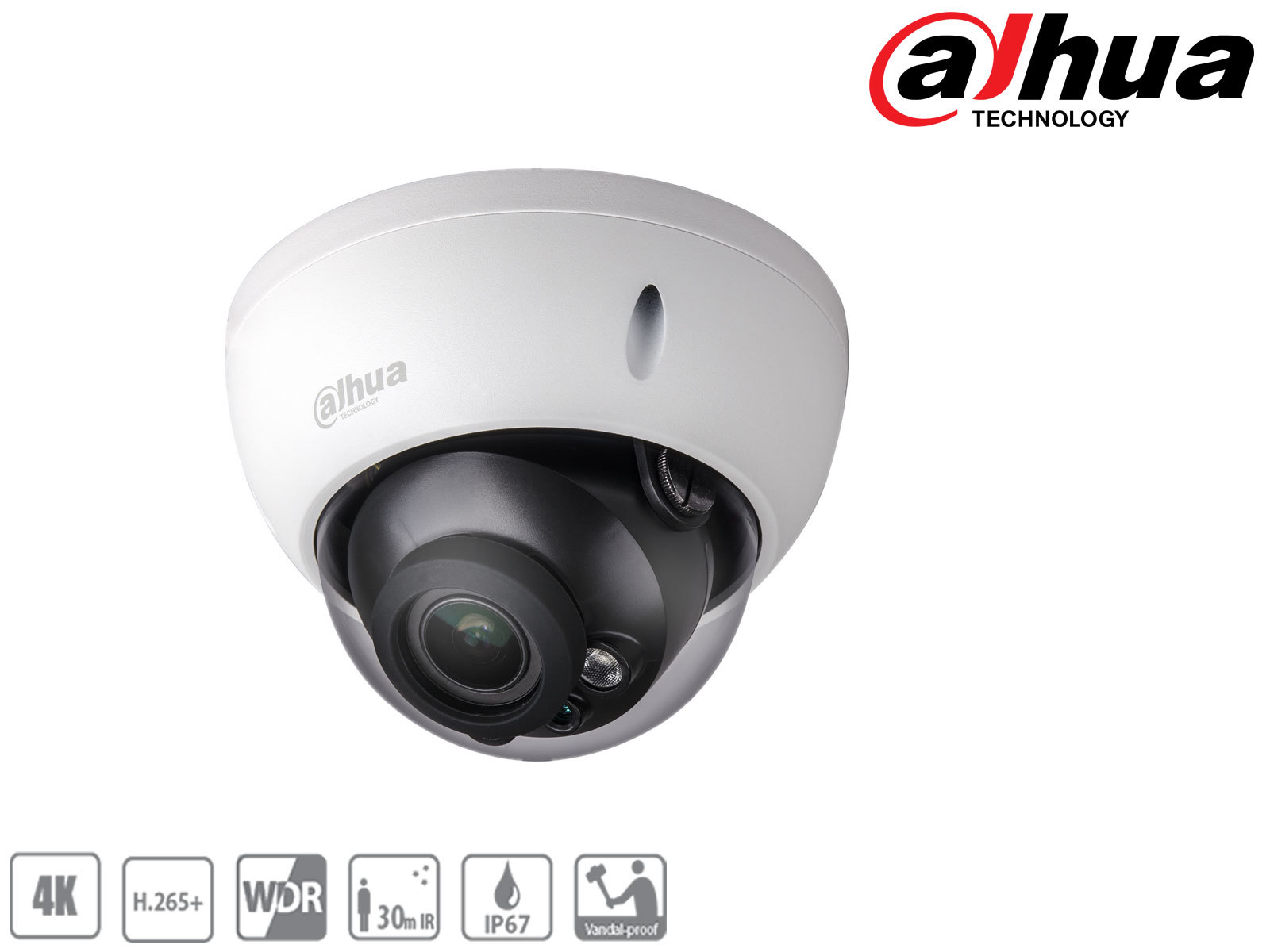 Kamera Dahua IP Dome 3000 Vario 4K IR