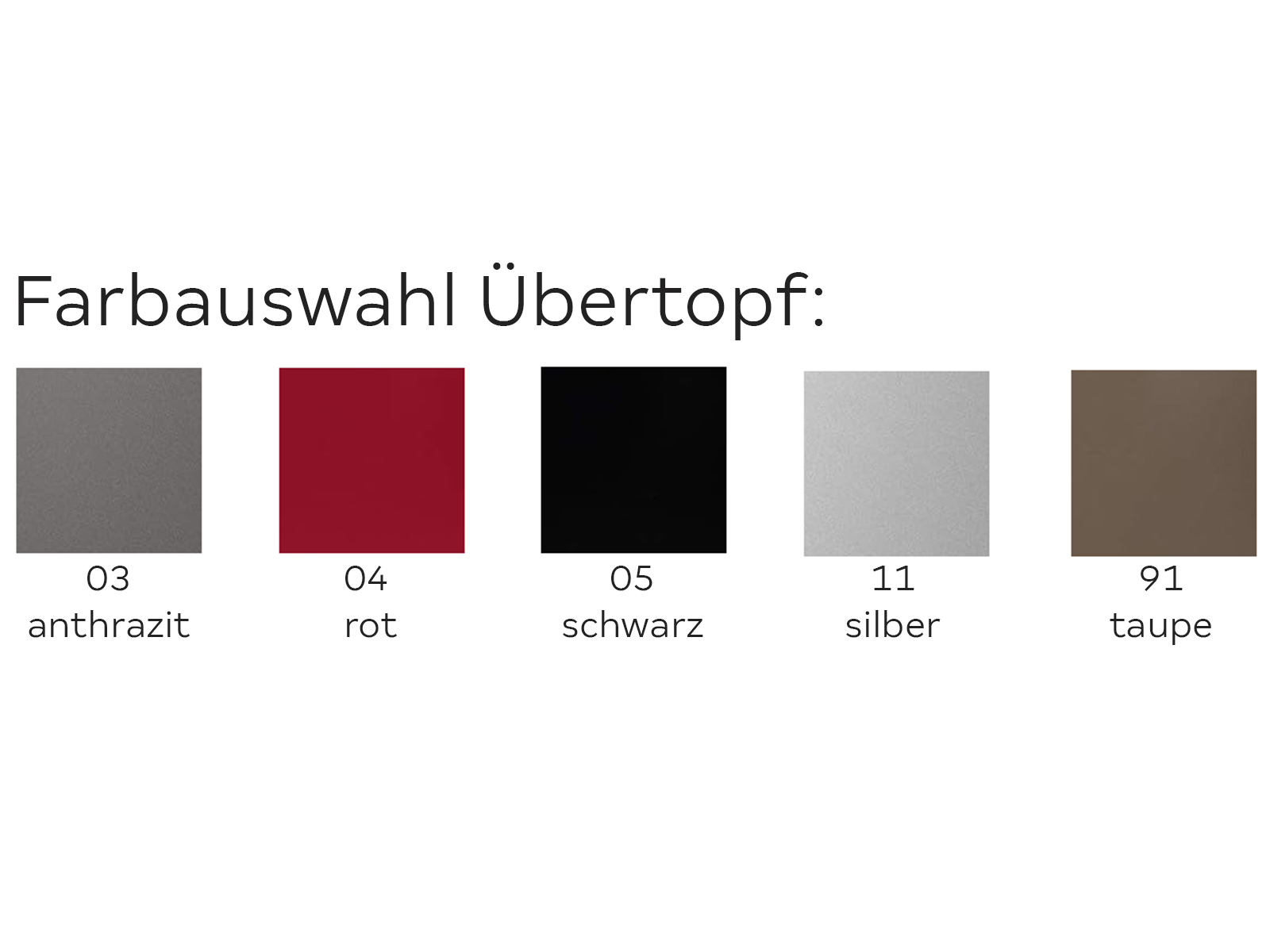 Übertopf Cubico 75x40x40 cm Farbauswahl
