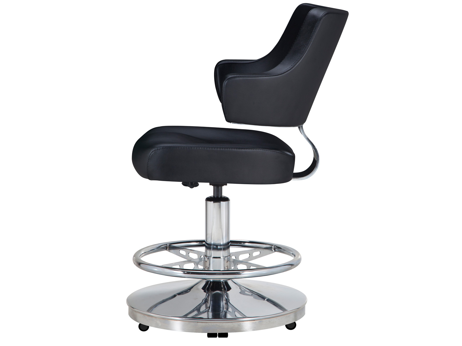 Drehsessel Jupiter niedrig Rollenteller