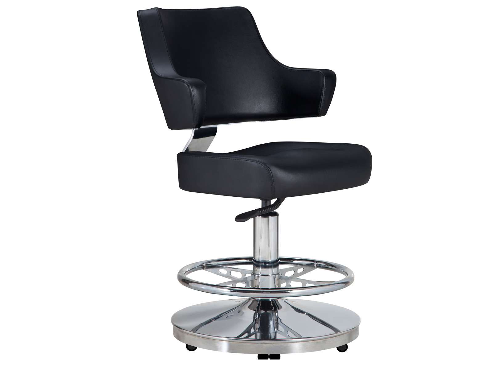 Drehsessel Jupiter niedrig Rollenteller