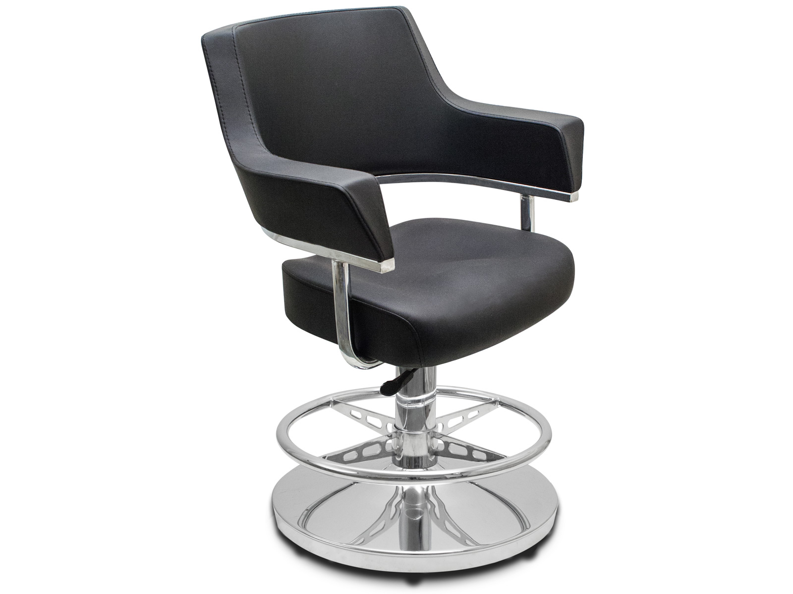 Drehsessel Saturn niedrig Rollenteller