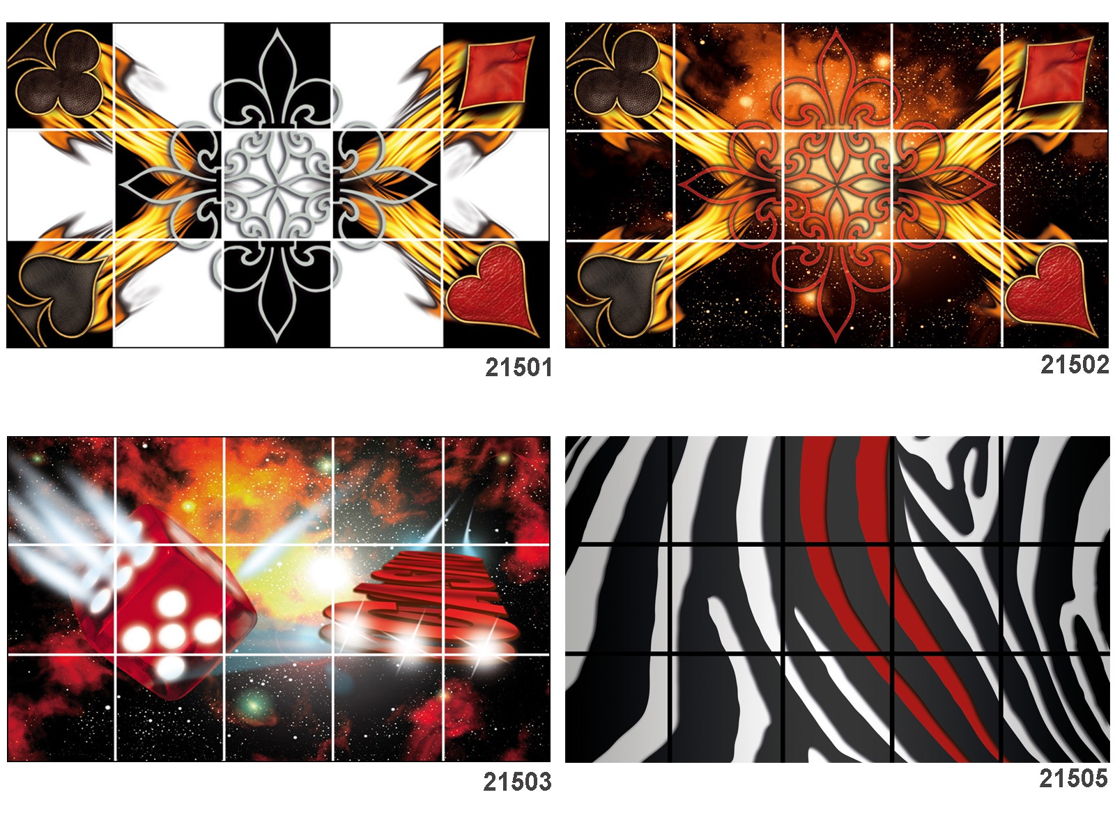 Ceiling Plates Design 3x5